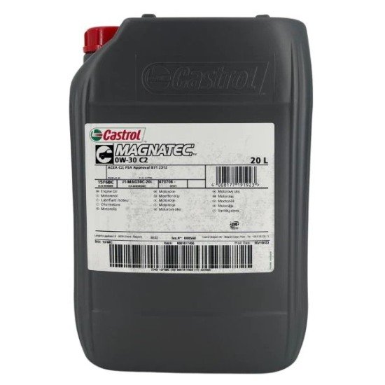 CASTROL Magnatec, C2 Λάδι κινητήρα
0W-30, 20l CASTROL Magnatec, C2 Λάδι κινητήρα
0W-30, 20l