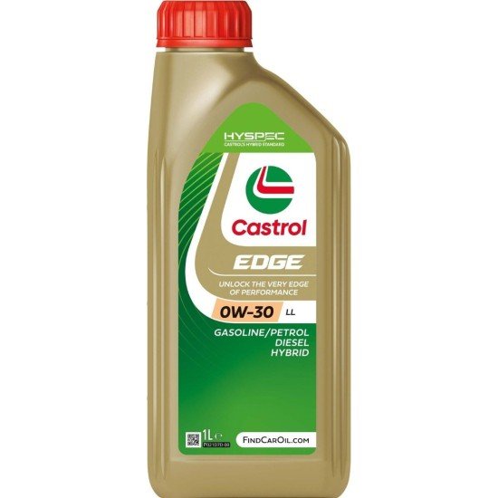 CASTROL EDGE, LL Λάδι κινητήρα
0W-30, 1l, Συνθετικό λάδι CASTROL EDGE, LL Λάδι κινητήρα
0W-30, 1l, Συνθετικό λάδι