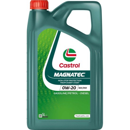 CASTROL Magnatec, GSX/DSX Λάδι κινητήρα
0W-20, 5l CASTROL Magnatec, GSX/DSX Λάδι κινητήρα
0W-20, 5l
