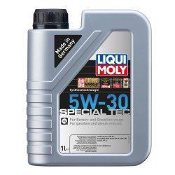 LIQUI MOLY Special Tec Λάδι κινητήρα
5W-30, 1l LIQUI MOLY Special Tec Λάδι κινητήρα
5W-30, 1l