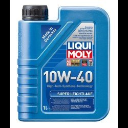 LIQUI MOLY Leichtlauf, Super Λάδι κινητήρα
10W-40, 1l, εν μέρει συνθετικό λάδι LIQUI MOLY Leichtlauf, Super Λάδι κινητήρα
10W-40, 1l, εν μέρει συνθετικό λάδι