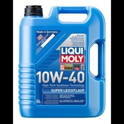 LIQUI MOLY Leichtlauf, Super Λάδι κινητήρα
10W-40, 5l, εν μέρει συνθετικό λάδι LIQUI MOLY Leichtlauf, Super Λάδι κινητήρα
10W-40, 5l, εν μέρει συνθετικό λάδι