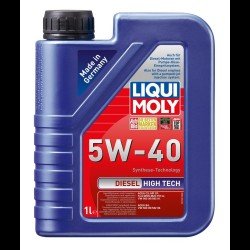 LIQUI MOLY Diesel, High Tech Λάδι κινητήρα
5W-40, 1l, εν μέρει συνθετικό λάδι LIQUI MOLY Diesel, High Tech Λάδι κινητήρα
5W-40, 1l, εν μέρει συνθετικό λάδι