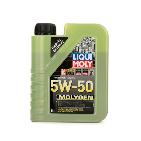 LIQUI MOLY Molygen Λάδι κινητήρα
5W-50, 1l, Συνθετικό λάδι LIQUI MOLY Molygen Λάδι κινητήρα
5W-50, 1l, Συνθετικό λάδι
