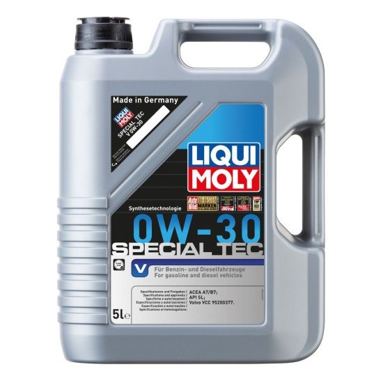 LIQUI MOLY Special Tec, V Λάδι κινητήρα
0W-30, 5l LIQUI MOLY Special Tec, V Λάδι κινητήρα
0W-30, 5l
