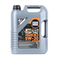 LIQUI MOLY Top Tec, 4200 Λάδι κινητήρα
5W-30, 5l LIQUI MOLY Top Tec, 4200 Λάδι κινητήρα
5W-30, 5l
