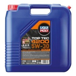 LIQUI MOLY Top Tec, 4200 Λάδι κινητήρα
5W-30, 20l LIQUI MOLY Top Tec, 4200 Λάδι κινητήρα
5W-30, 20l