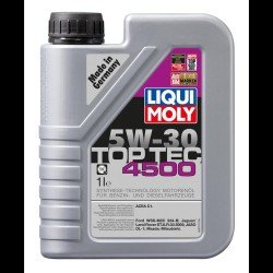 LIQUI MOLY Top Tec, 4500 Λάδι κινητήρα
5W-30, 1l LIQUI MOLY Top Tec, 4500 Λάδι κινητήρα
5W-30, 1l