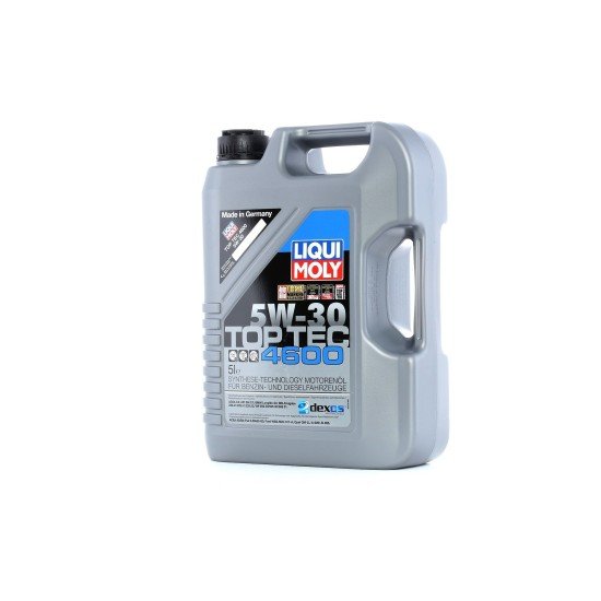 LIQUI MOLY Top Tec, 4600 Λάδι κινητήρα
5W-30, 5l, Συνθετικό λάδι LIQUI MOLY Top Tec, 4600 Λάδι κινητήρα
5W-30, 5l, Συνθετικό λάδι