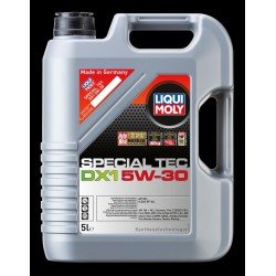 LIQUI MOLY Special Tec, DX1 Λάδι κινητήρα
5W-30, 5l LIQUI MOLY Special Tec, DX1 Λάδι κινητήρα
5W-30, 5l