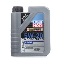 LIQUI MOLY Special Tec, F ECO Λάδι κινητήρα
5W-20, 1l LIQUI MOLY Special Tec, F ECO Λάδι κινητήρα
5W-20, 1l
