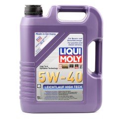 LIQUI MOLY Leichtlauf, High Tech Λάδι κινητήρα
5W-40, 5l LIQUI MOLY Leichtlauf, High Tech Λάδι κινητήρα
5W-40, 5l