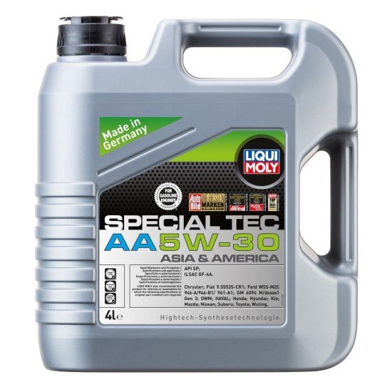 LIQUI MOLY Special Tec, AA Λάδι κινητήρα
5W-30, 4l LIQUI MOLY Special Tec, AA Λάδι κινητήρα
5W-30, 4l