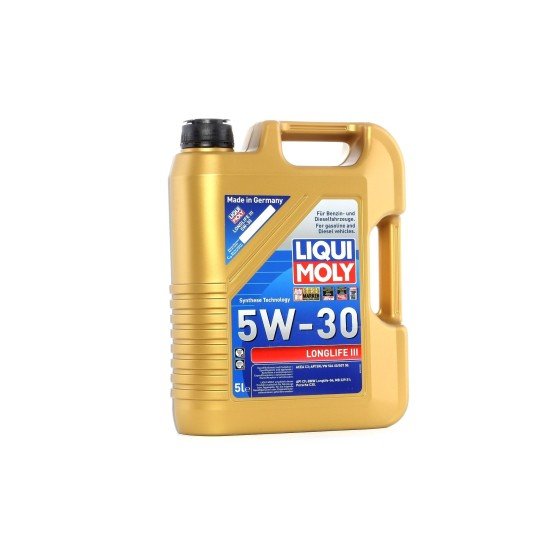 LIQUI MOLY Longlife III Λάδι κινητήρα
5W-30, 5l, Συνθετικό λάδι LIQUI MOLY Longlife III Λάδι κινητήρα
5W-30, 5l, Συνθετικό λάδι