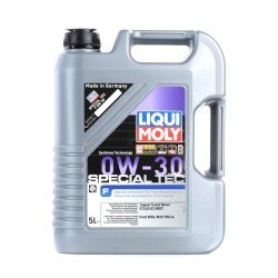LIQUI MOLY Special Tec, F Λάδι κινητήρα
0W-30, 5l LIQUI MOLY Special Tec, F Λάδι κινητήρα
0W-30, 5l