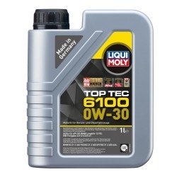LIQUI MOLY Top Tec, 6100 Λάδι κινητήρα
0W-30, 1l LIQUI MOLY Top Tec, 6100 Λάδι κινητήρα
0W-30, 1l