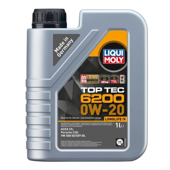LIQUI MOLY Top Tec, 6200 Λάδι κινητήρα
0W-20, 1l