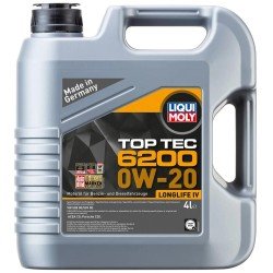 LIQUI MOLY Top Tec, 6200 Λάδι κινητήρα
0W-20, 4l LIQUI MOLY Top Tec, 6200 Λάδι κινητήρα
0W-20, 4l