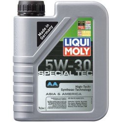 LIQUI MOLY Special Tec, AA Λάδι κινητήρα
5W-30, 1l LIQUI MOLY Special Tec, AA Λάδι κινητήρα
5W-30, 1l