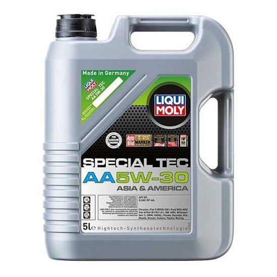 LIQUI MOLY Special Tec, AA Λάδι κινητήρα
5W-30, 5l LIQUI MOLY Special Tec, AA Λάδι κινητήρα
5W-30, 5l