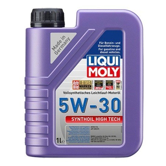 LIQUI MOLY Synthoil High Tech Λάδι κινητήρα
5W-30, 1l LIQUI MOLY Synthoil High Tech Λάδι κινητήρα
5W-30, 1l