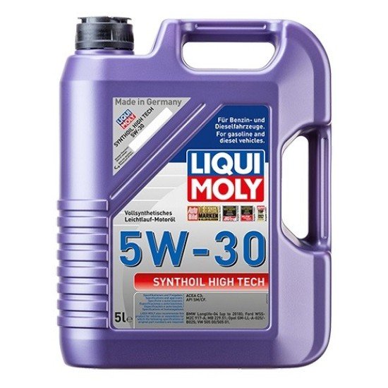 LIQUI MOLY Synthoil High Tech Λάδι κινητήρα
5W-30, 5l LIQUI MOLY Synthoil High Tech Λάδι κινητήρα
5W-30, 5l