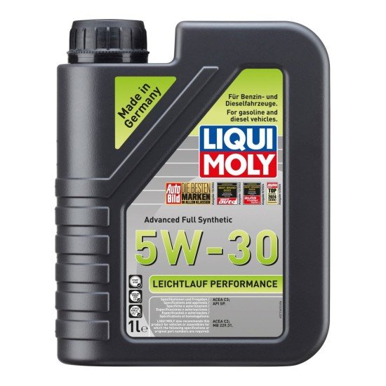 LIQUI MOLY Leichtlauf, Performance Λάδι κινητήρα
5W-30, 1l LIQUI MOLY Leichtlauf, Performance Λάδι κινητήρα
5W-30, 1l