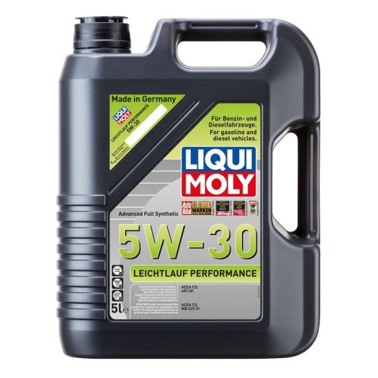 LIQUI MOLY Leichtlauf, Performance Λάδι κινητήρα
5W-30, 5l LIQUI MOLY Leichtlauf, Performance Λάδι κινητήρα
5W-30, 5l