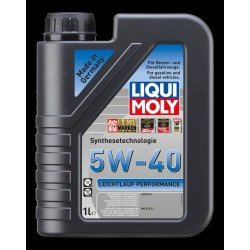 LIQUI MOLY Leichtlauf, Performance Λάδι κινητήρα
5W-40, 1l LIQUI MOLY Leichtlauf, Performance Λάδι κινητήρα
5W-40, 1l
