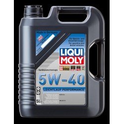 LIQUI MOLY Leichtlauf, Performance Λάδι κινητήρα
5W-40, 5l LIQUI MOLY Leichtlauf, Performance Λάδι κινητήρα
5W-40, 5l
