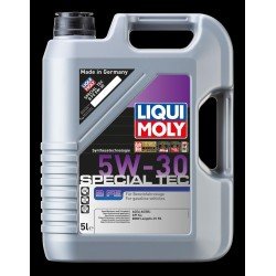 LIQUI MOLY Special Tec, B FE Λάδι κινητήρα
5W-30, 5l LIQUI MOLY Special Tec, B FE Λάδι κινητήρα
5W-30, 5l