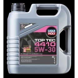 LIQUI MOLY Top Tec, 4410 Λάδι κινητήρα
5W-30, 4l LIQUI MOLY Top Tec, 4410 Λάδι κινητήρα
5W-30, 4l