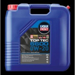 LIQUI MOLY Top Tec, 6600 Λάδι κινητήρα
0W-20, 20l LIQUI MOLY Top Tec, 6600 Λάδι κινητήρα
0W-20, 20l