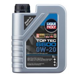 LIQUI MOLY Top Tec, 6600 Λάδι κινητήρα
0W-20, 1l LIQUI MOLY Top Tec, 6600 Λάδι κινητήρα
0W-20, 1l