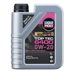 LIQUI MOLY Top Tec, 6400 Λάδι κινητήρα
0W-20, 1l LIQUI MOLY Top Tec, 6400 Λάδι κινητήρα
0W-20, 1l