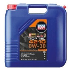 LIQUI MOLY Top Tec, 4210 Λάδι κινητήρα
0W-30, 20l LIQUI MOLY Top Tec, 4210 Λάδι κινητήρα
0W-30, 20l