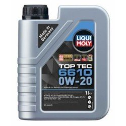 LIQUI MOLY Top Tec, 6610 Λάδι κινητήρα
0W-20, 1l LIQUI MOLY Top Tec, 6610 Λάδι κινητήρα
0W-20, 1l