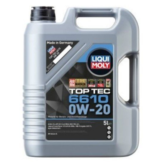 LIQUI MOLY Top Tec, 6610 Λάδι κινητήρα
0W-20, 5l LIQUI MOLY Top Tec, 6610 Λάδι κινητήρα
0W-20, 5l