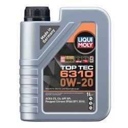 LIQUI MOLY Top Tec, 6310 Λάδι κινητήρα
0W-20, 1l LIQUI MOLY Top Tec, 6310 Λάδι κινητήρα
0W-20, 1l