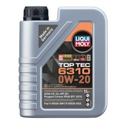 LIQUI MOLY Top Tec, 6310 Λάδι κινητήρα
0W-20, 1l LIQUI MOLY Top Tec, 6310 Λάδι κινητήρα
0W-20, 1l