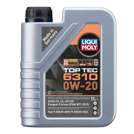 LIQUI MOLY Top Tec, 6310 Λάδι κινητήρα
0W-20, 1l