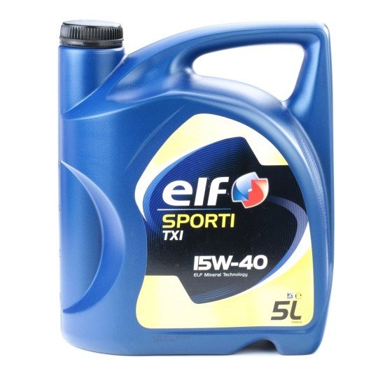Oρυκτέλαιο ELF Sporti TXI 15W40 5L 2196573 Oρυκτέλαιο ELF Sporti TXI 15W40 5L 2196573