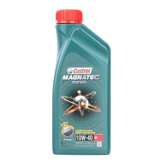 CASTROL Magnatec, Diesel B4 Λάδι κινητήρα
10W-40, 1l, εν μέρει συνθετικό λάδι CASTROL Magnatec, Diesel B4 Λάδι κινητήρα
10W-40, 1l, εν μέρει συνθετικό λάδι