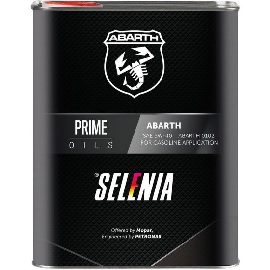SELENIA Abarth Λάδι κινητήρα
5W-40, 2l SELENIA Abarth Λάδι κινητήρα
5W-40, 2l