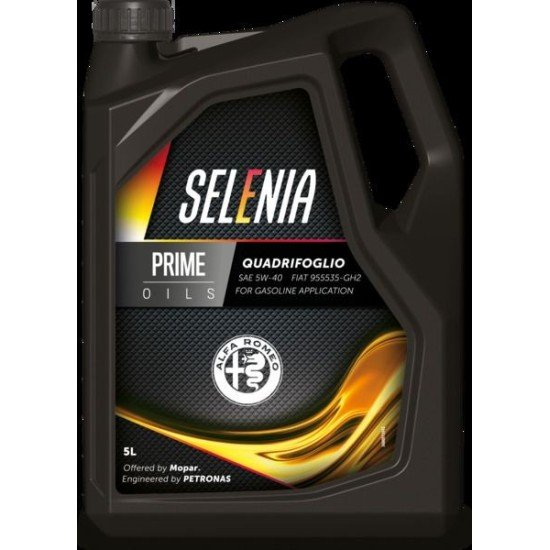 SELENIA Quadrifoglio Λάδι κινητήρα
5W-40, 5l, Πλήρως συνθετικό λάδι SELENIA Quadrifoglio Λάδι κινητήρα
5W-40, 5l, Πλήρως συνθετικό λάδι