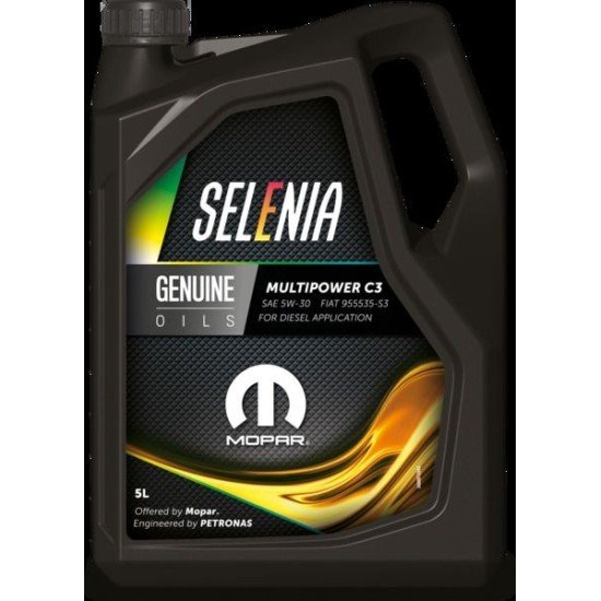 SELENIA Multipower, C3 Λάδι κινητήρα
5W-30, 5l SELENIA Multipower, C3 Λάδι κινητήρα
5W-30, 5l