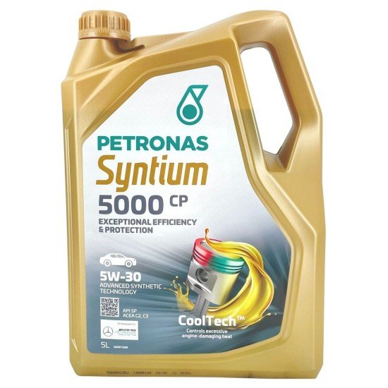 PETRONAS Syntium 5000 CP 5W30 5L 70830M12EU PETRONAS Syntium 5000 CP 5W30 5L 70830M12EU