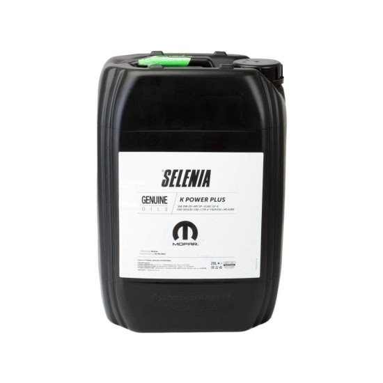 SELENIA K Power Plus Λάδι κινητήρα
0W-20, 20l, Πλήρως συνθετικό λάδι SELENIA K Power Plus Λάδι κινητήρα
0W-20, 20l, Πλήρως συνθετικό λάδι